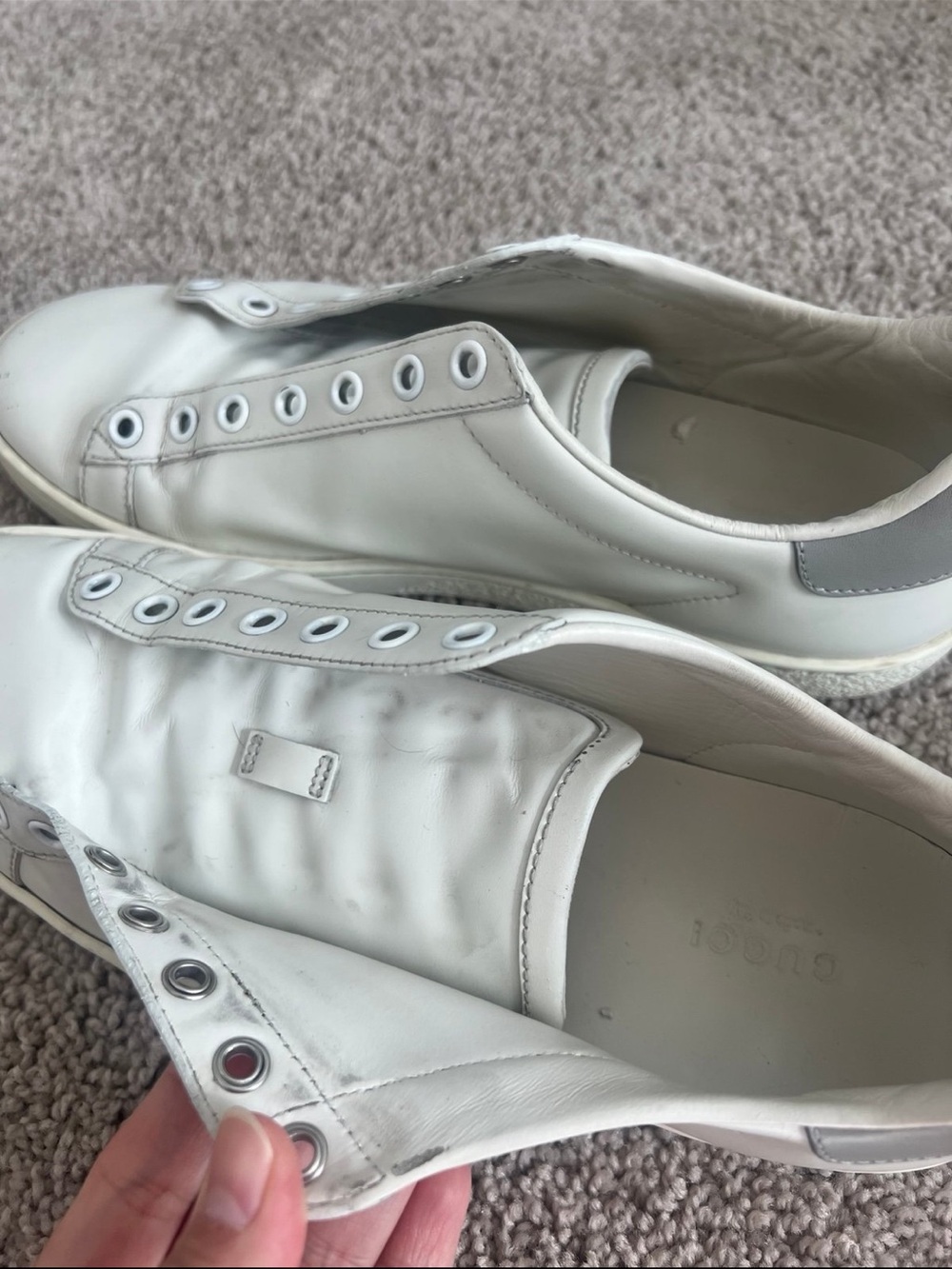 Authenticated GUCCI Sneakers men’s size 38.5 - Picture 3 of 8